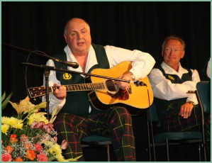Scottish Costume - Bob and Guitar